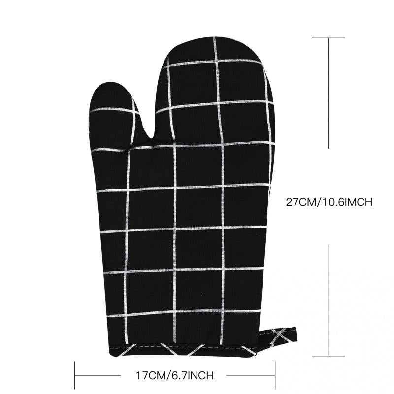 Nordic Style Oven Gloves High Temperature Resistant Anti-fouling Mat