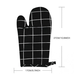 Nordic Style Oven Gloves High Temperature Resistant Anti-fouling Mat