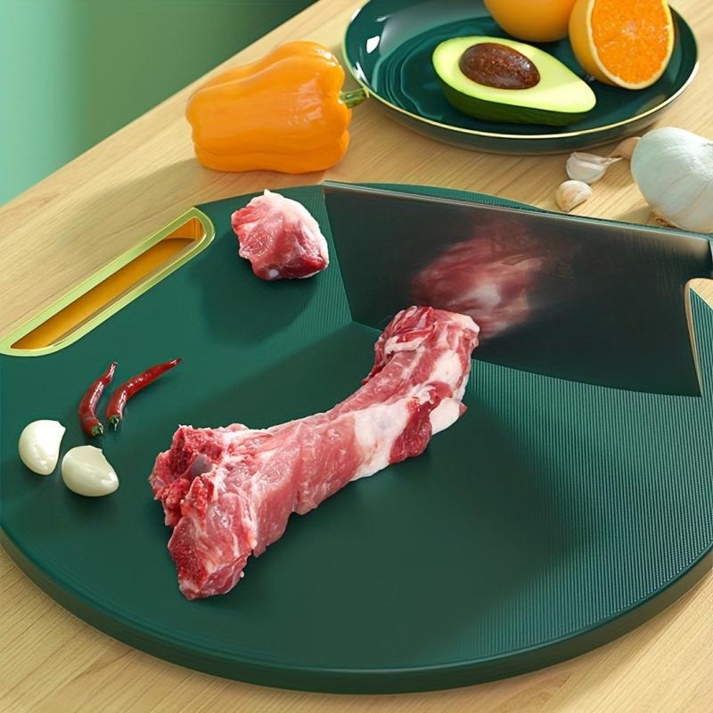 Emerald Round Cutting Board for Kitchen Essentials