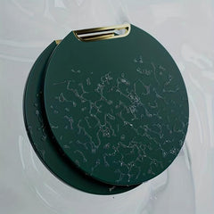 Emerald Round Cutting Board for Kitchen Essentials