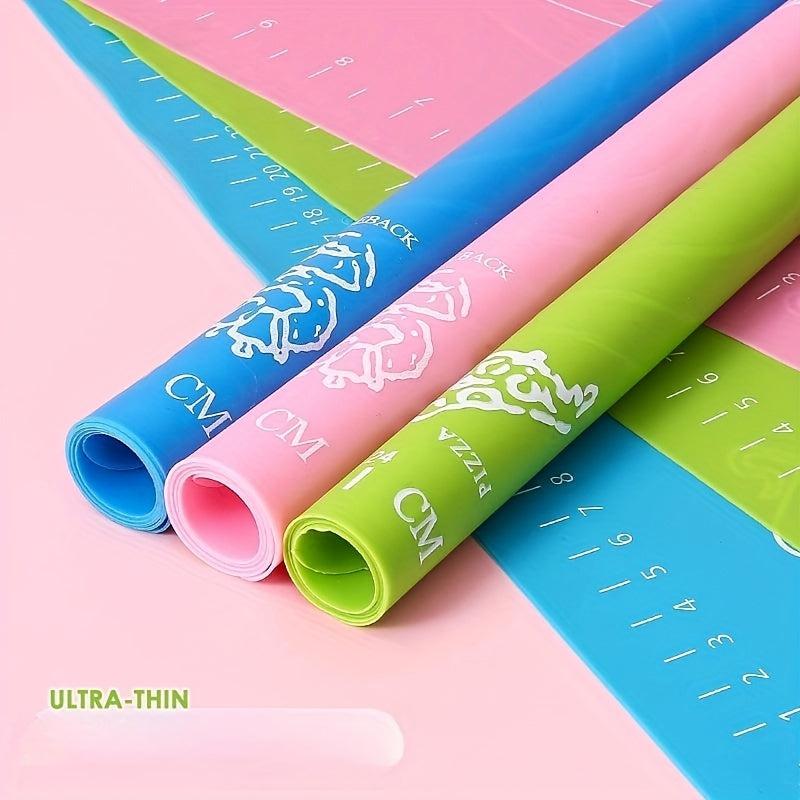 1pc Silicone Pastry Mat Non Stick Baking Mat Counter Mat Pastry Board
