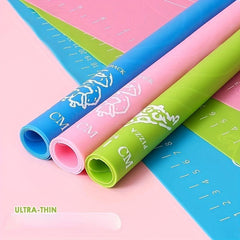 1pc Silicone Pastry Mat Non Stick Baking Mat Counter Mat Pastry Board