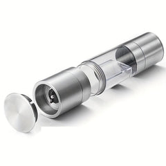 2in1 Pepper Grinder Sea Salt Ginder Stainless Steel Spice Grinder Manual Mill