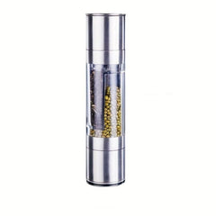 2in1 Pepper Grinder Sea Salt Ginder Stainless Steel Spice Grinder Manual Mill
