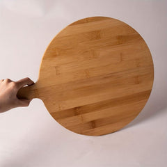 Bamboo Pizza Board Round Cutting Board Kitchen