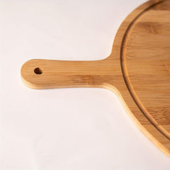 Bamboo Pizza Board Round Cutting Board Kitchen