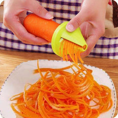 2pcs Vegetable Spiralizer Manual Zucchini Noodle Maker Fruit Grater