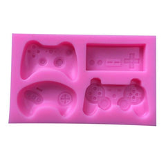 Gamepad Silicone Mold Chocolate Candy DIY Resin Charms Baking Tools