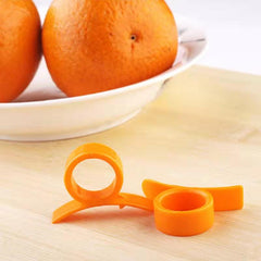 6-Piece Orange Peeler Set Kitchen Gadget for Peeling Fruits & Veggies