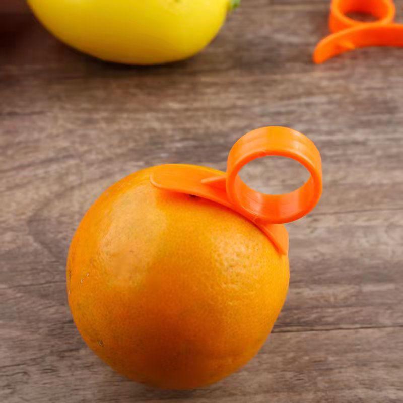 6-Piece Orange Peeler Set Kitchen Gadget for Peeling Fruits & Veggies