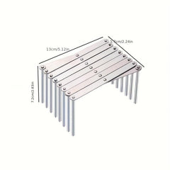 Stainless Steel Telescopic Drying Rack Holder Folding Kitchen Storage Dish Rack