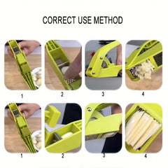 2in1 Garlic Press Multifunctional Garlic Mincer & Crusher