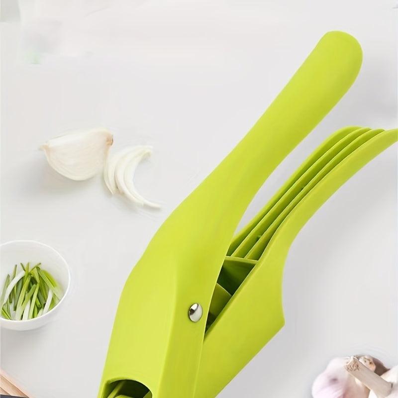 2in1 Garlic Press Multifunctional Garlic Mincer & Crusher