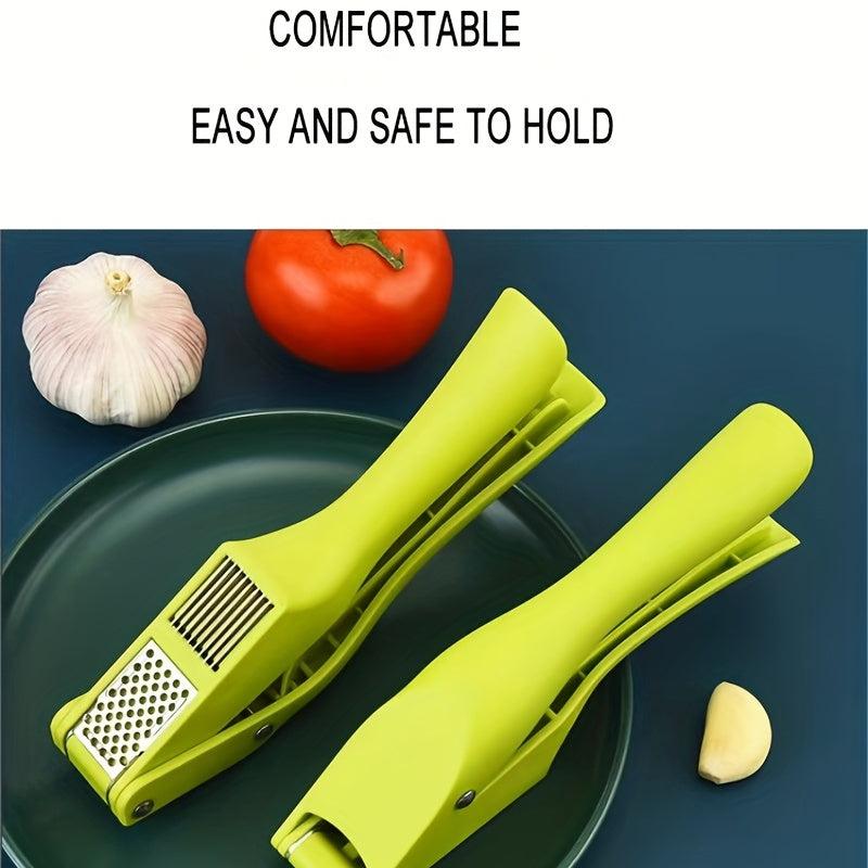 2in1 Garlic Press Multifunctional Garlic Mincer & Crusher