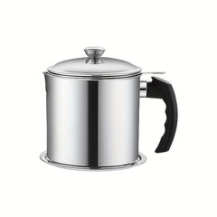 Stainless Steel Oval Bottles Filter Pot With Strainer Tank
