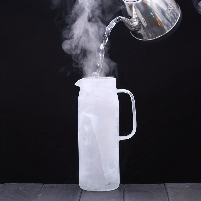 Heavy Duty Clear Water Pitcher 40 6oz Borosilicate Glass Drink Carafe