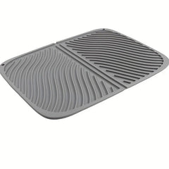 Large Silicone Dish Drying Pad Heat Resistant Foldable Dishwasher Safe