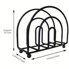 Metal Napkin Holder Vertical Dining Table Paper Clip