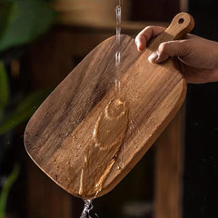 Wooden Chopping Board Butcher Block with Handle