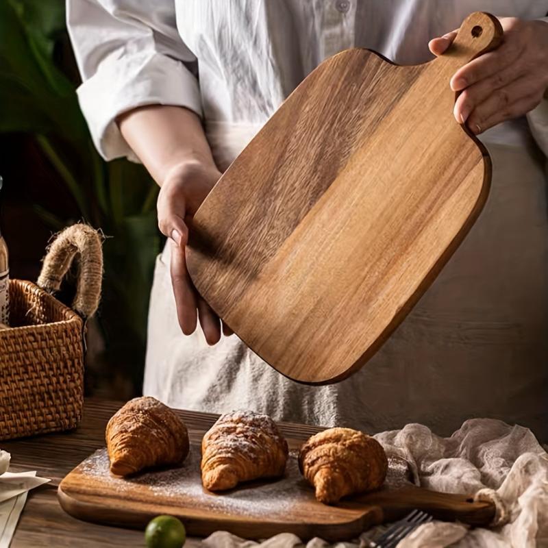 Wooden Chopping Board Butcher Block with Handle