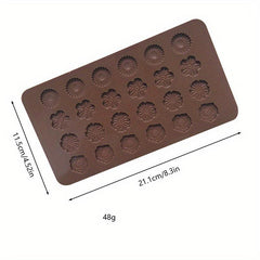 3D Silicone Chocolate Mold - DIY Cake Decorating Tool