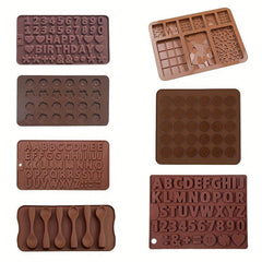 3D Silicone Chocolate Mold - DIY Cake Decorating Tool