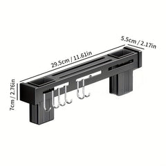 Stainless Steel Holder with Chopstick Storage Rack