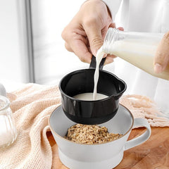 11pcs Baking Measuring Cup & Spoon Set Grey Plastic Kitchen Accessories