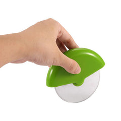 Stainless Steel Pizza Cutter Wheel with Ergonomic Handle
