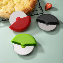 Stainless Steel Pizza Cutter Wheel with Ergonomic Handle