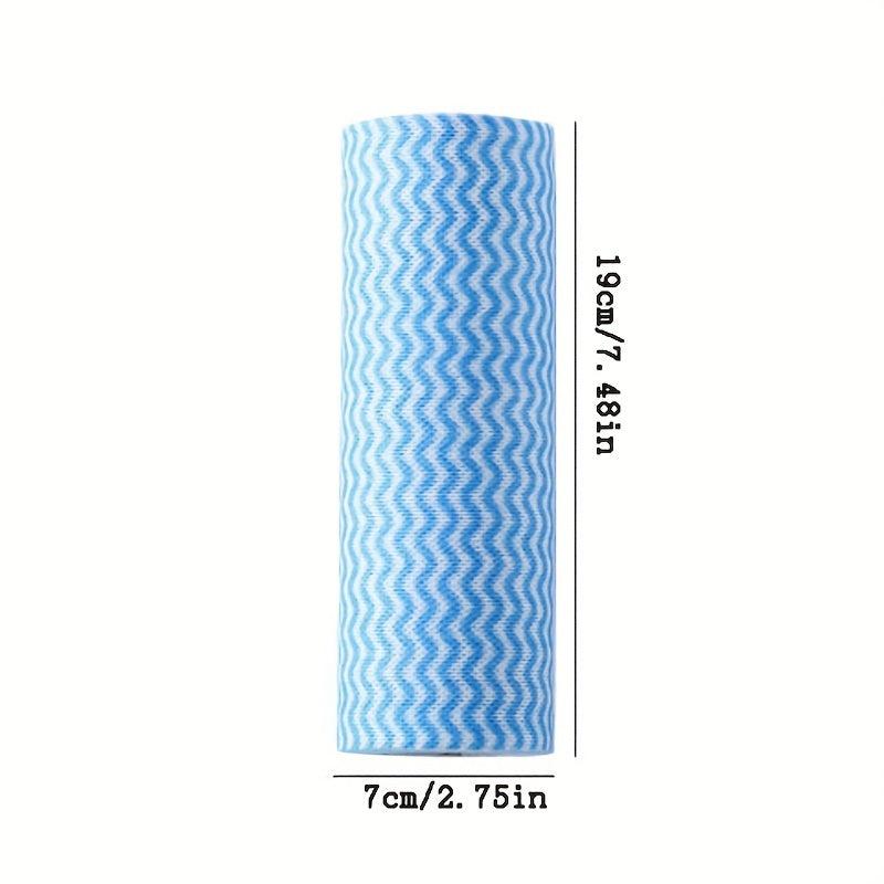 Nonwoven Fabric Cleaning Cloth Wave Pattern Cleaning Rag