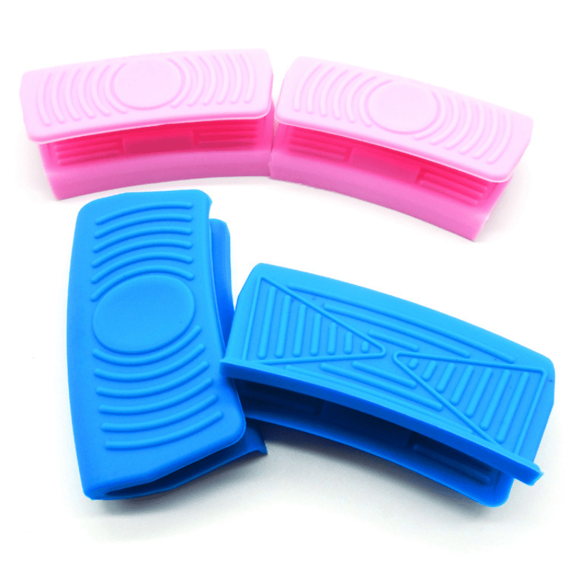 2pcs Silicone Pot Assist Handle Holder Hot Skillet Handle Covers