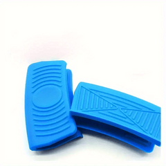 2pcs Silicone Pot Assist Handle Holder Hot Skillet Handle Covers