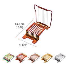Egg Slicer Kitchen Egg Cutter Multifunctional Egg Slicer