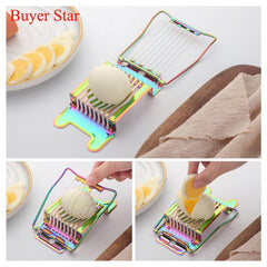 Egg Slicer Kitchen Egg Cutter Multifunctional Egg Slicer