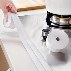 2pcs Waterproof Self Adhesive Caulk Strip Sealant Tape for Kitchen Bathroom