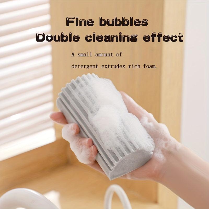 Damp Clean Duster Sponge Cleaning Brush for Blinds Glass Baseboards Vents Mirror