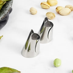 Adjustable Stainless Steel Finger Thumb Picks for Nuts - Finger Guard