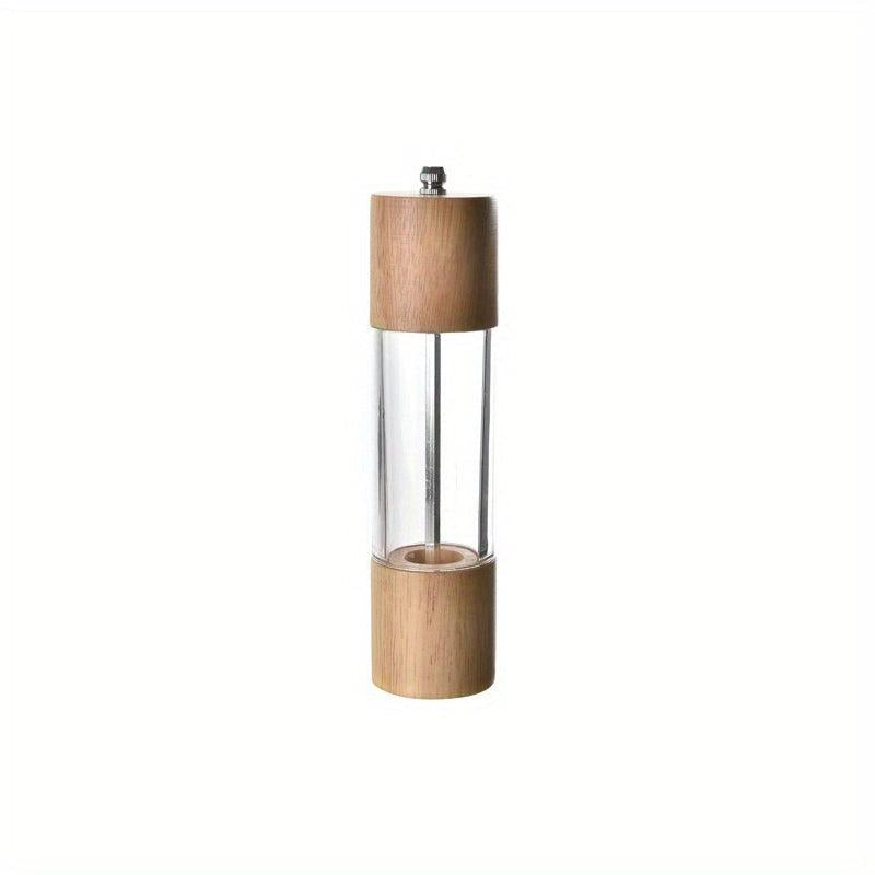 Wooden Pepper Grinder Manual Spice Mill for BBQ Picnic Camping