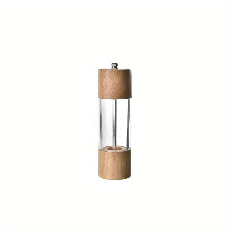 Wooden Pepper Grinder Manual Spice Mill for BBQ Picnic Camping