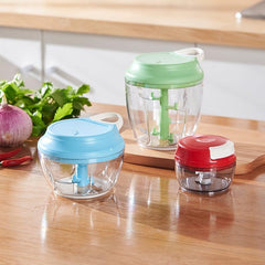 Multifunctional Vegetable Cutter Garlic Masher Fruit Crusher Manual Food Chopper