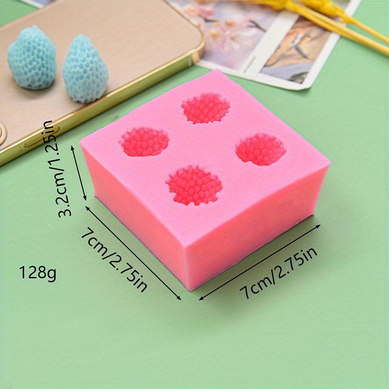 3D Fruit Chocolate Silicone Mold for Cake Decorating