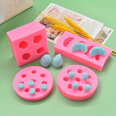 3D Fruit Chocolate Silicone Mold for Cake Decorating