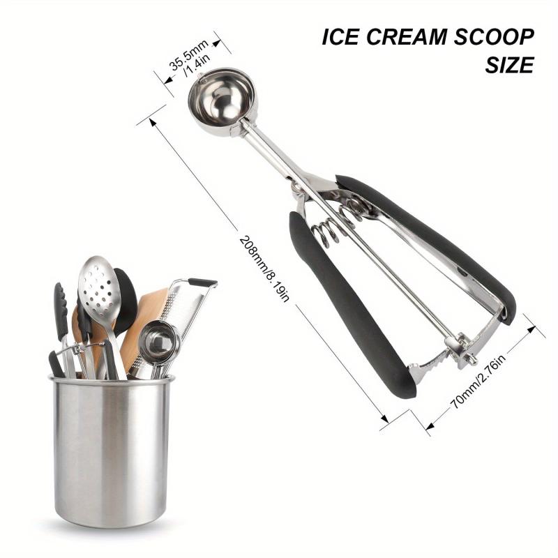 Stainless Steel Ice Cream Spoon for Easy Digging
