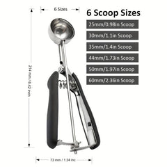 Stainless Steel Ice Cream Spoon for Easy Digging