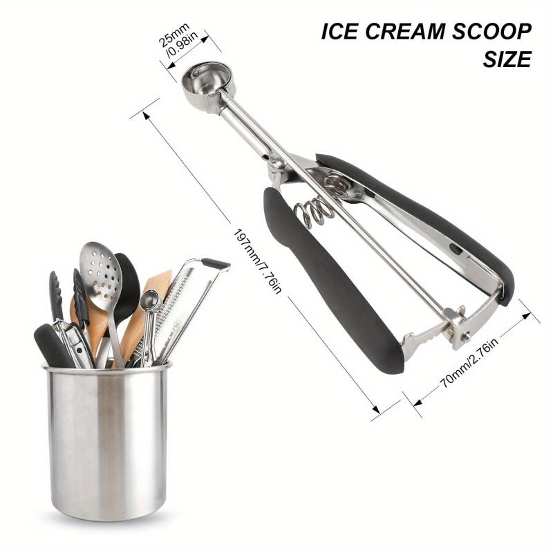 Stainless Steel Ice Cream Spoon for Easy Digging