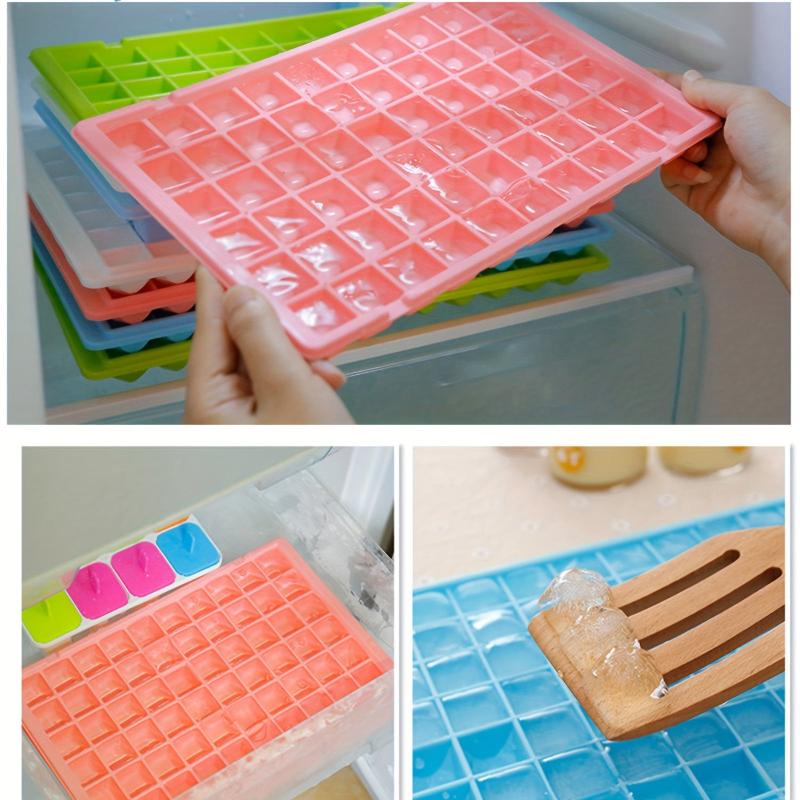 Silicone Ice Cube Trays Easy Release Mini Square Ice Molds