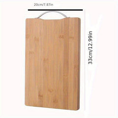 Wooden Cutting Board Butcher Block with Handle for Home