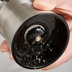 2pcs Pepper Grinder Glass Spice Grinder Manual Pepper Mill Spice Crusher