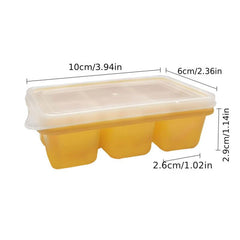 Ice Tray Spherical Freezer Ice Cube Mold with Lid - Round Ice Ball Maker